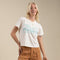Easy Does It Boxy Tee - Vintage White