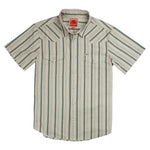 The Wyatt Pearl Snap Short Sleeve Print Shirt