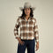 Women's Durango Flannel - Pearlsnap - Woodrow Plaid - Saddle