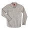 The Wyatt Pearl Snap Long Sleeve Print Shirt - Pollinator - Tan