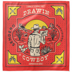 Drawin' Cowboy Bandana