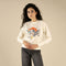 Cosmic Cowgirl Women's Sweatshirt - Vintage White