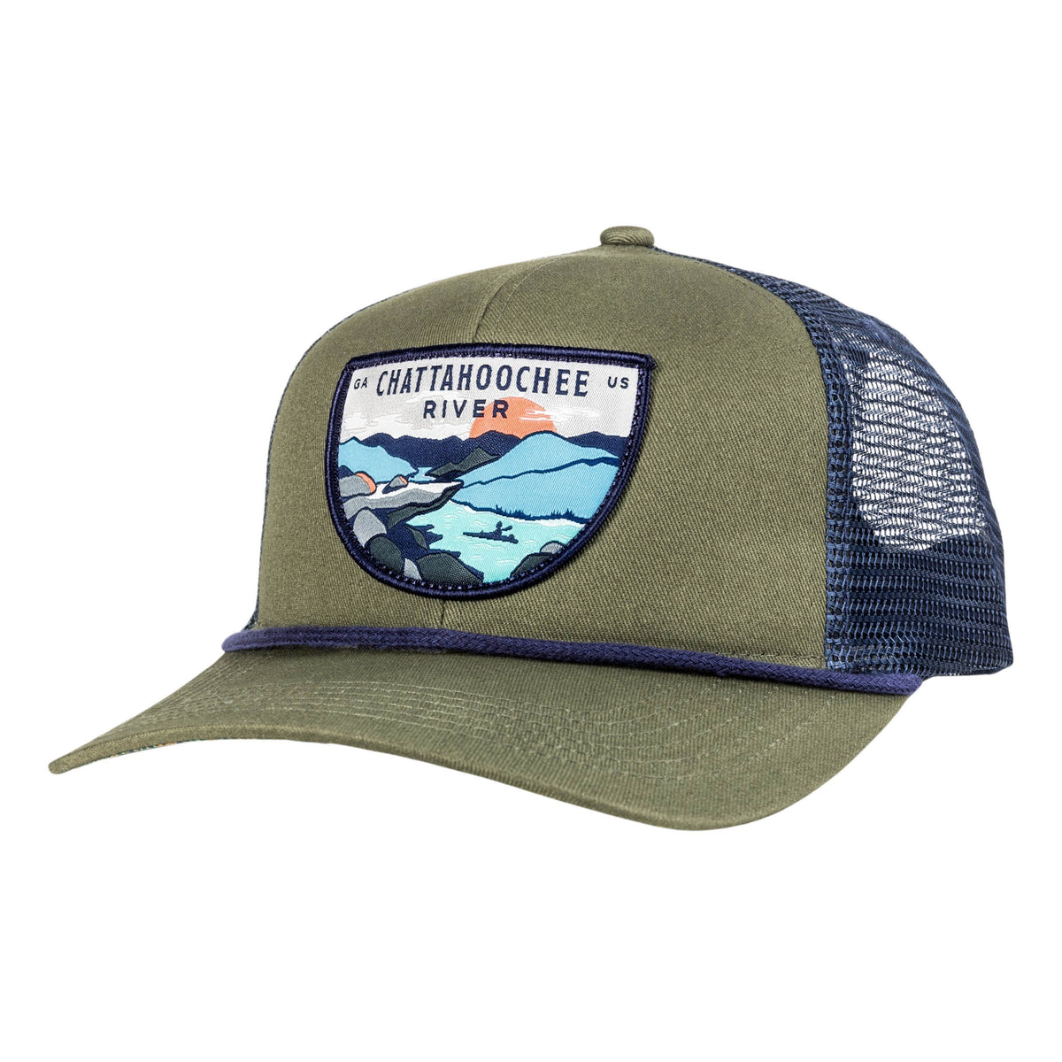 Copious Trucker Hat - Spruce – Chattahoochee Outfitters