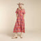 La Dahlia Dress - Rose Plaid