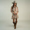 Piper Western Dress - Pollinator - Cream