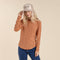 The Maven Henley - Striped Pink