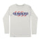 Broadcast Long Sleeve T-Shirt - Vintage White