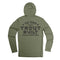 Trout Built Yucatan Bamboo Hoodie Tech Long Sleeve Shirt - San Juan Sage
