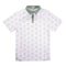 High Noon Performance Polo - Oasis - White