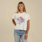Cosmic Cowgirl Boxy Tee - Vintage White