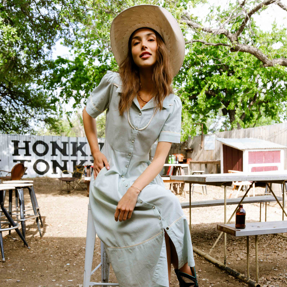 La Dahlia Dress - Mistflower | Dresses