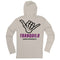 Yucatan Bamboo Hoodie Tech Shirt - Willamette Gray Print