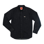 The Wyatt Pearl Snap Long Sleeve Denim Shirt