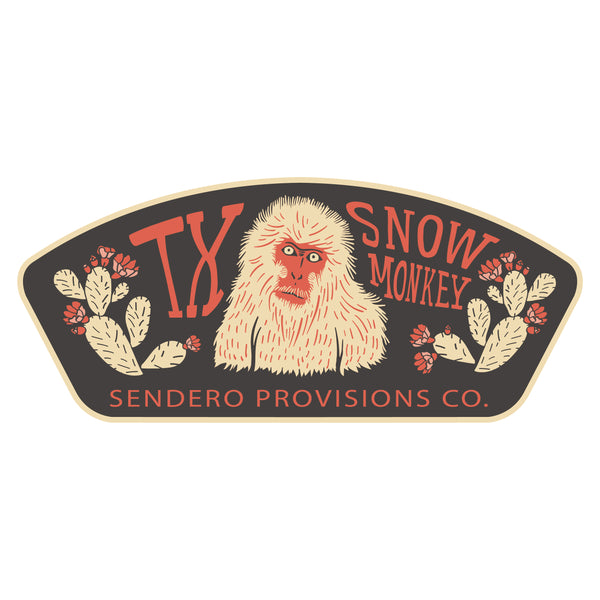 Snow Monkey Sticker