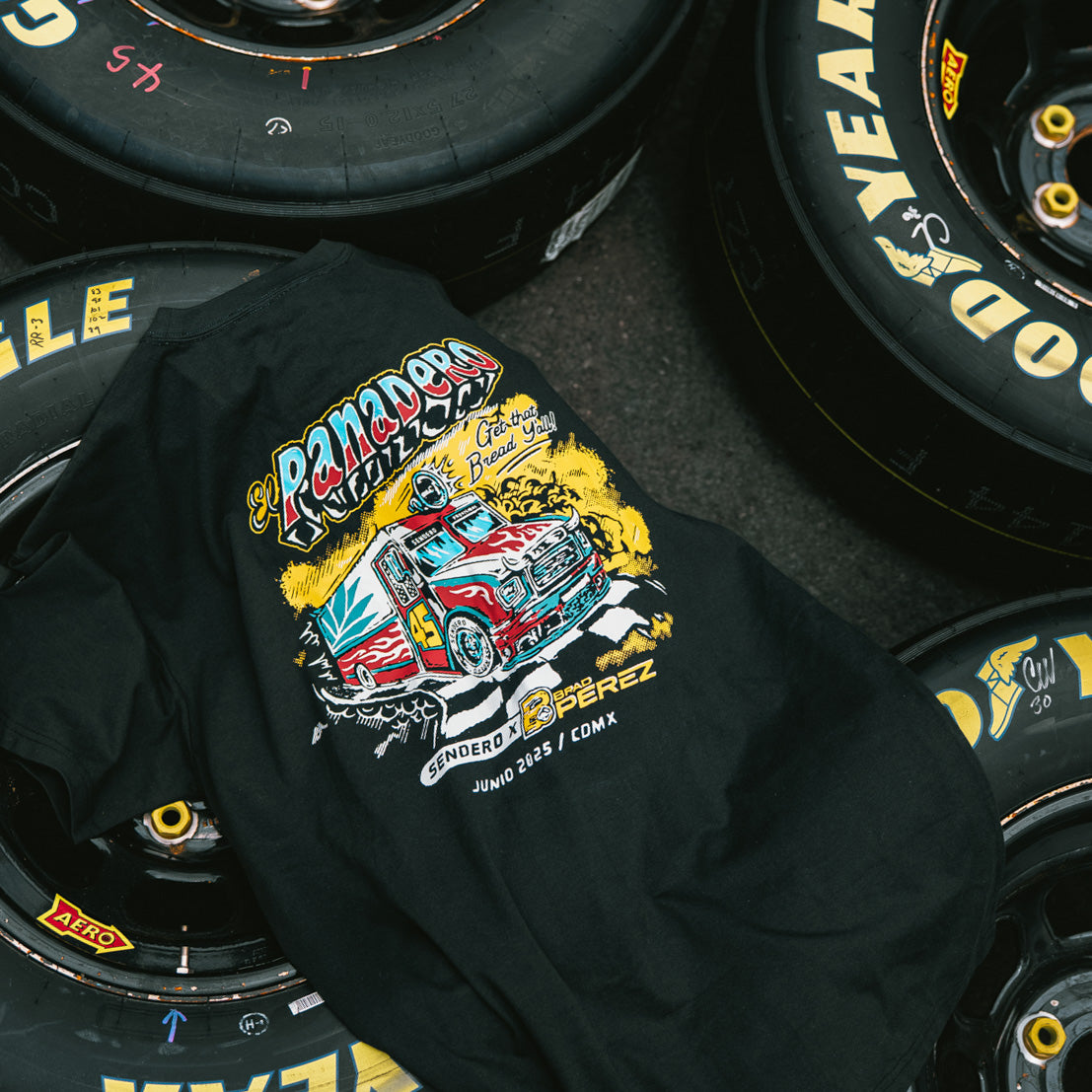 El Panadero Vintage T-Shirt - Black