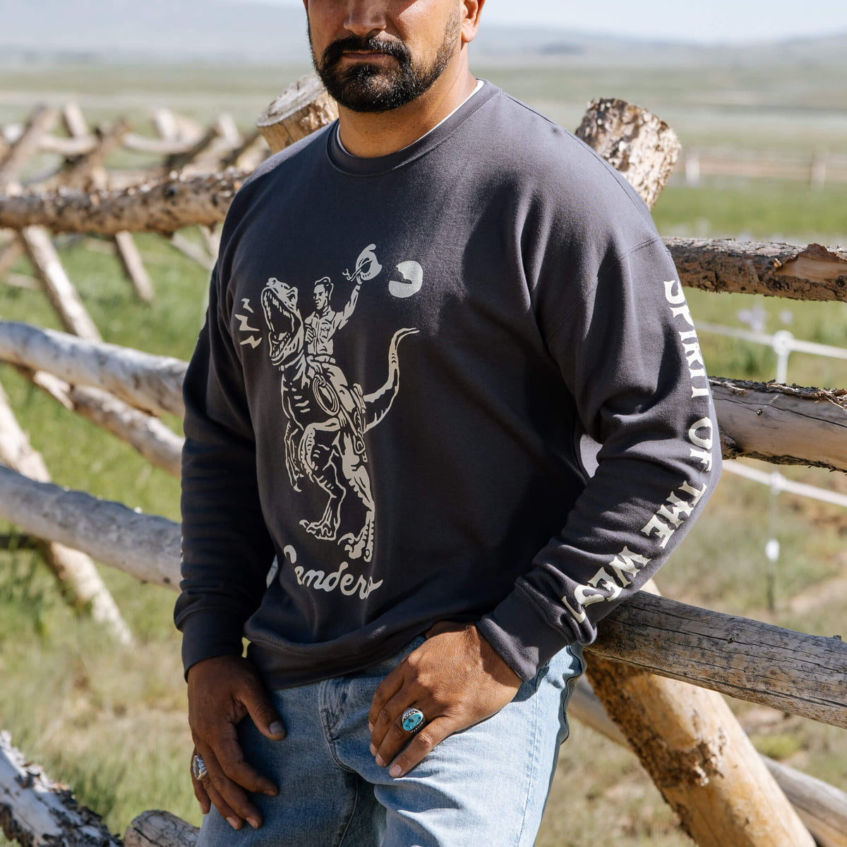 Velociwrangler Sweatshirt - Vintage Black