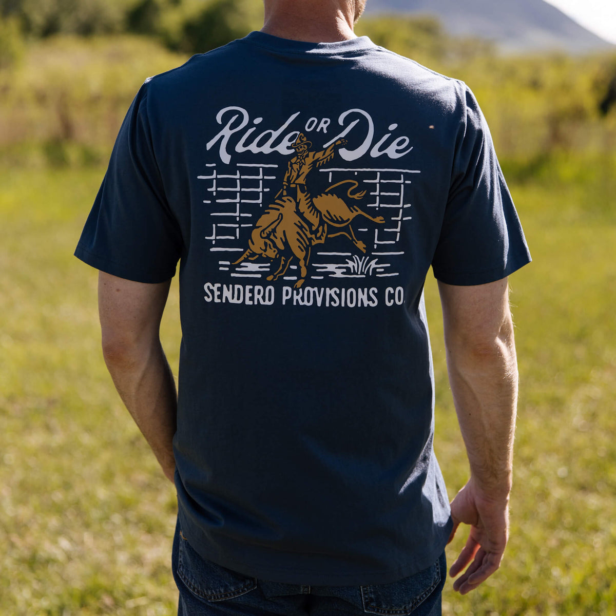 Ride or Die T-Shirt - Navy