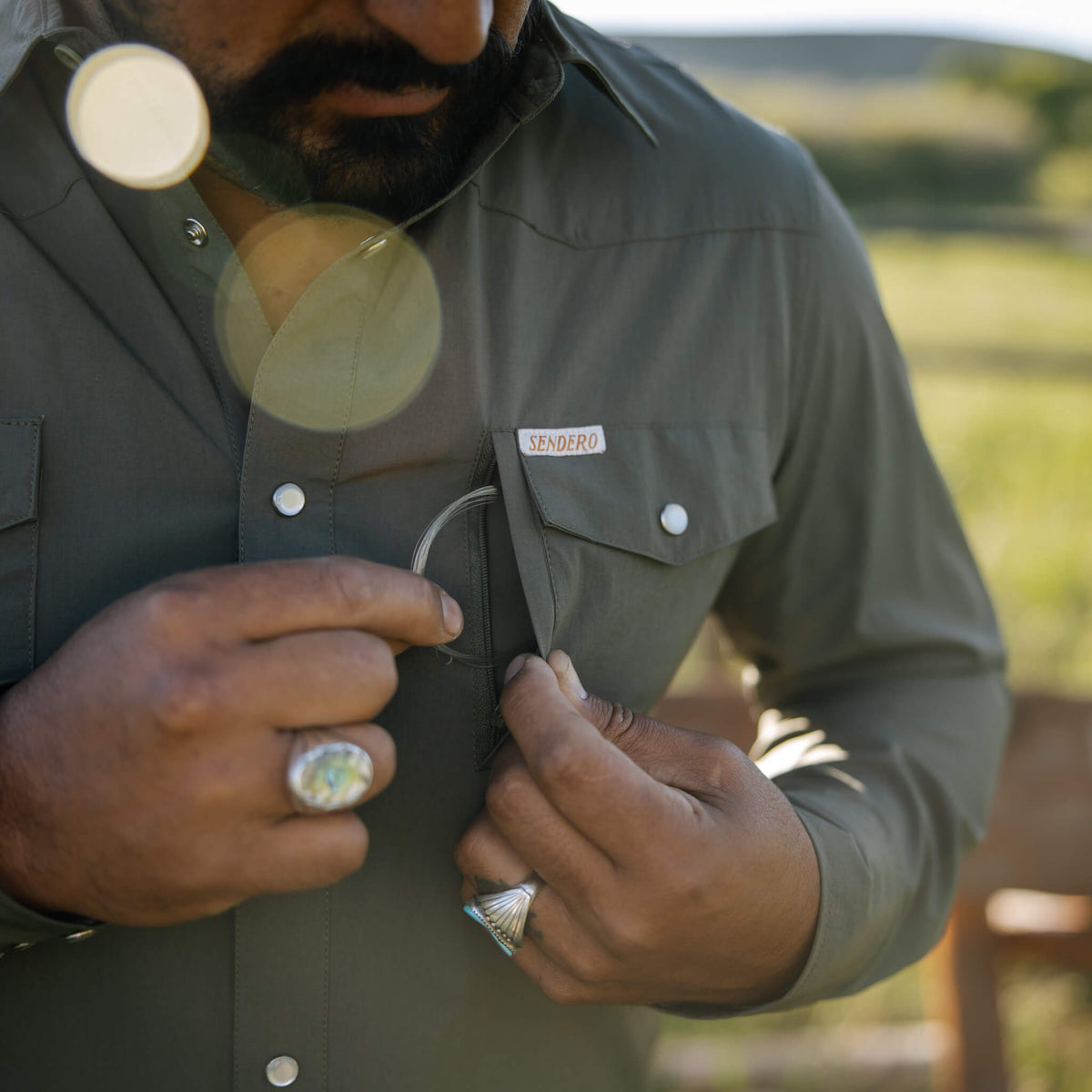 Confluence Tech Long Sleeve Shirt - Desert Sage