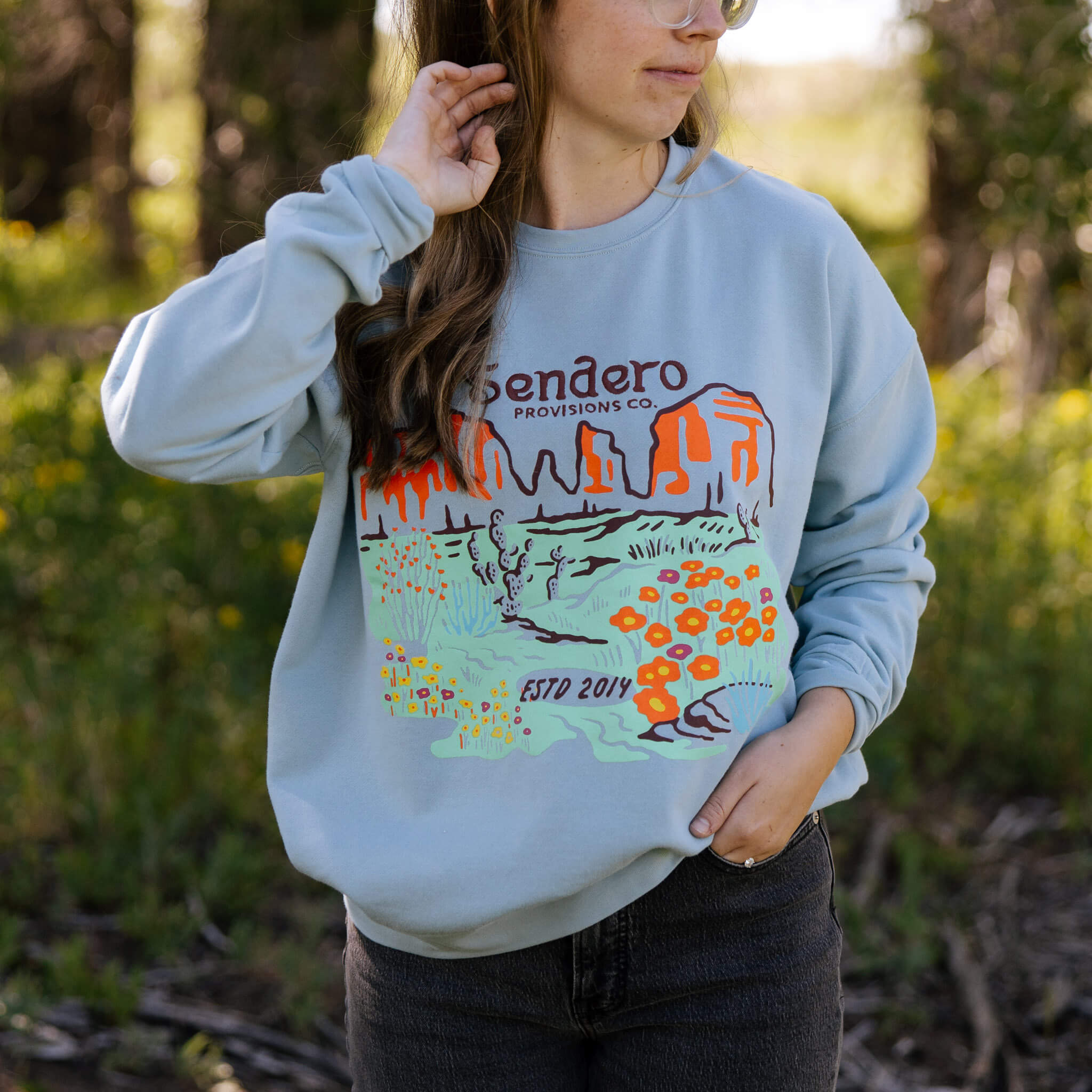 Desert Bloom Sweatshirt – Sendero Provisions Co.