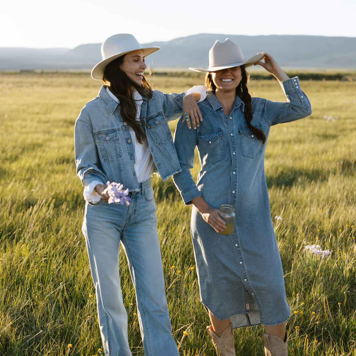The Annie Dress - Classic Denim