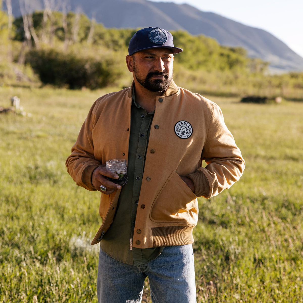 Charros & Aliens Hat - Navy