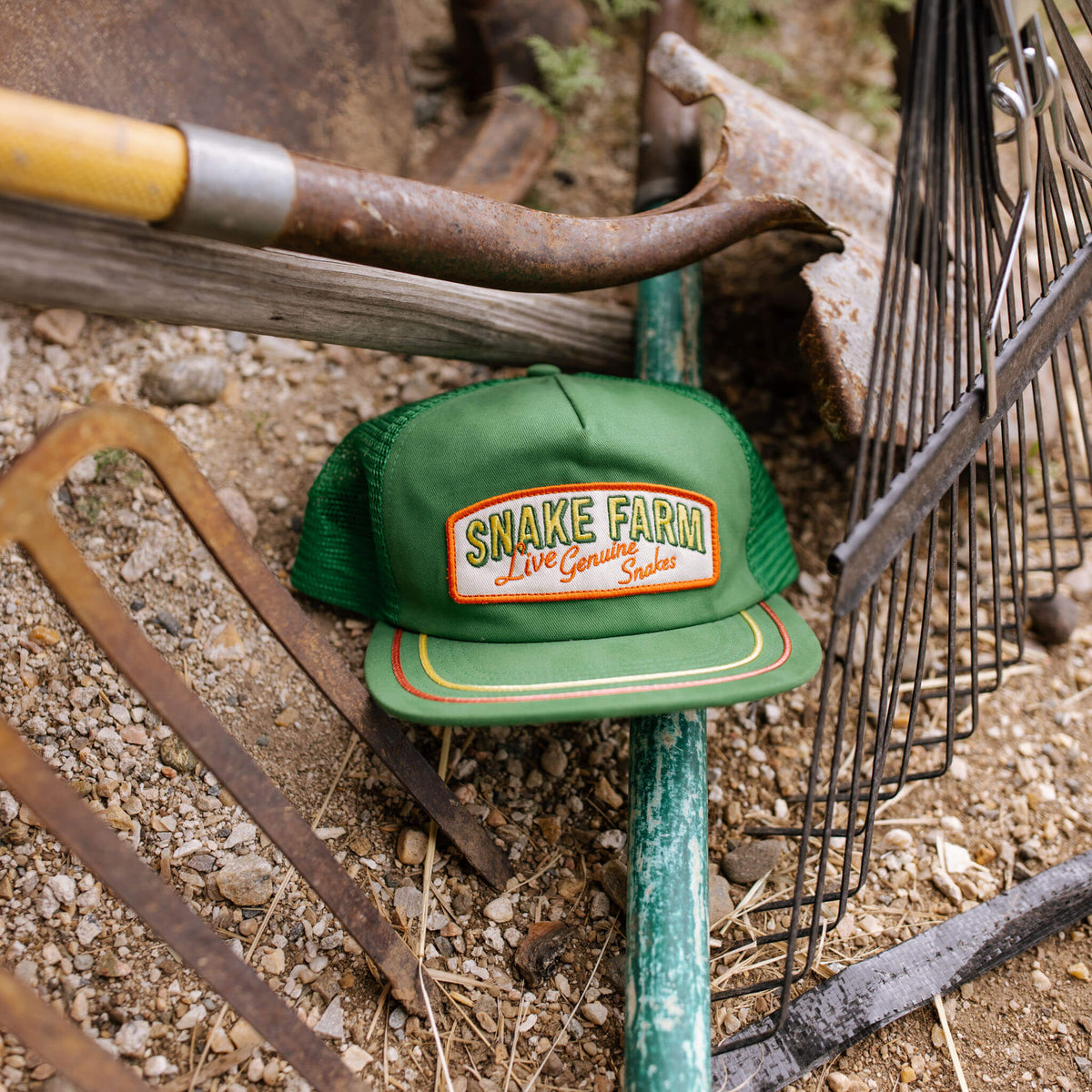 Snake Farm Hat - Green