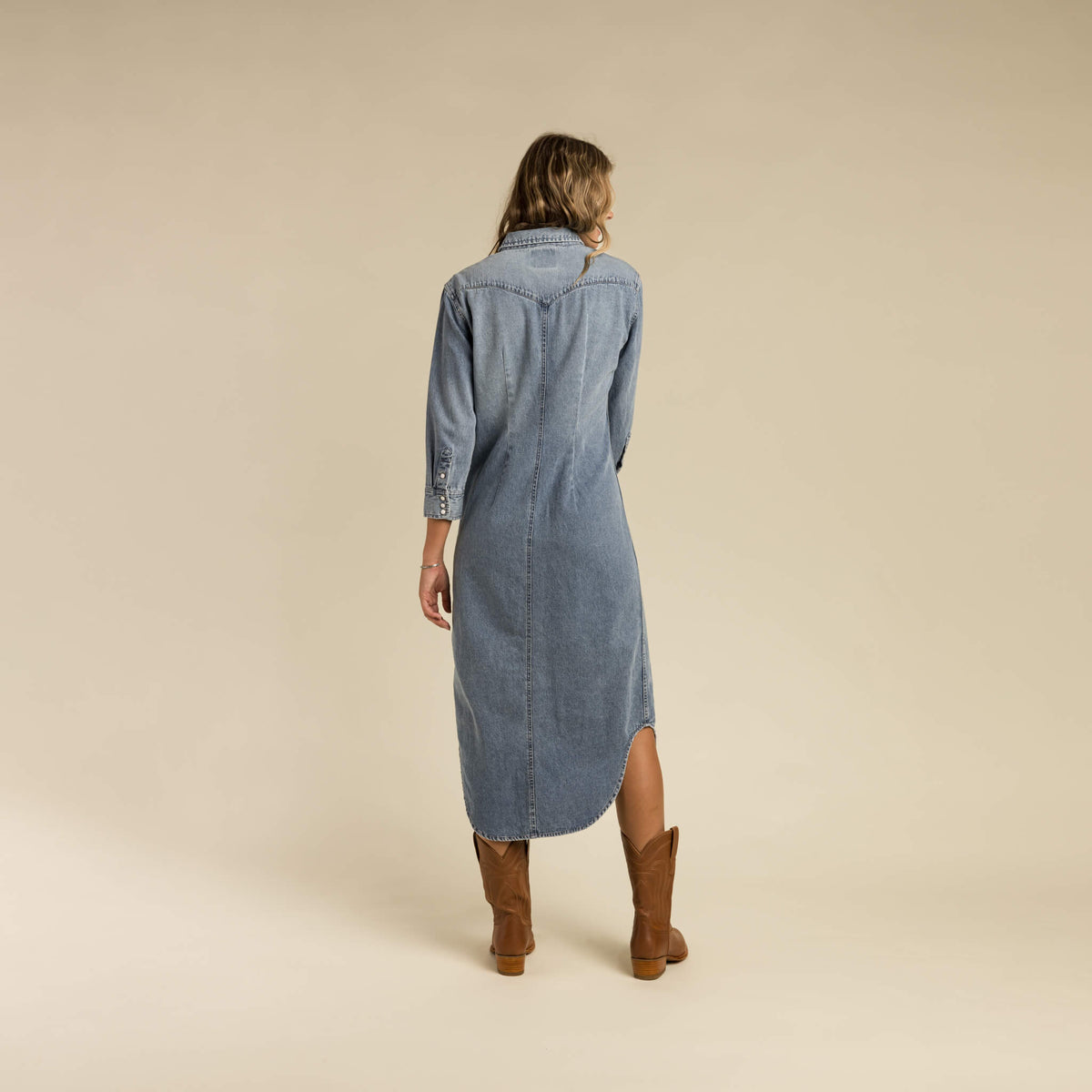 The Annie Dress - Classic Denim