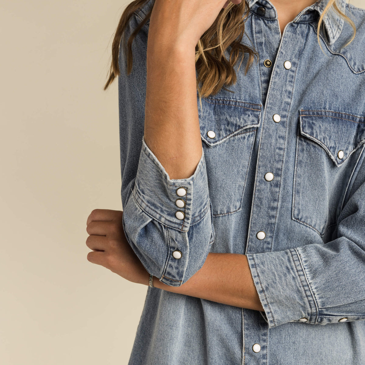 The Annie Dress - Classic Denim