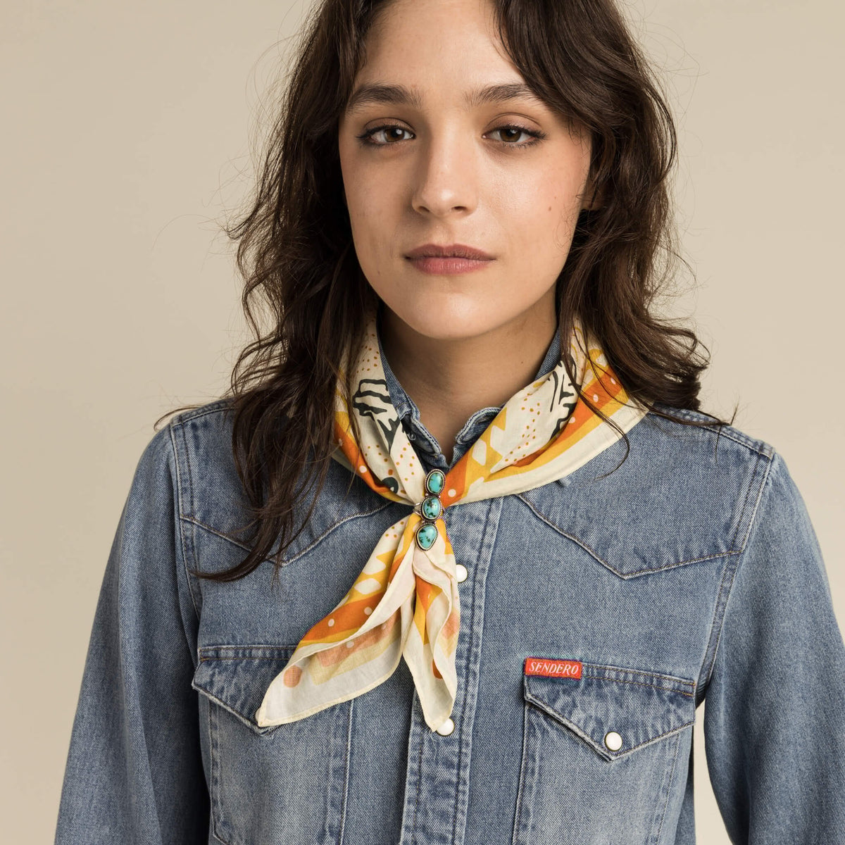 Vaqueros Bandana - Beige