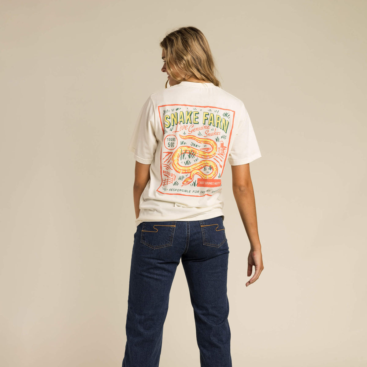 Snake Farm T-Shirt - White