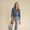 Women's Hondo Pearl Snap Denim Shirt - Classic Denim