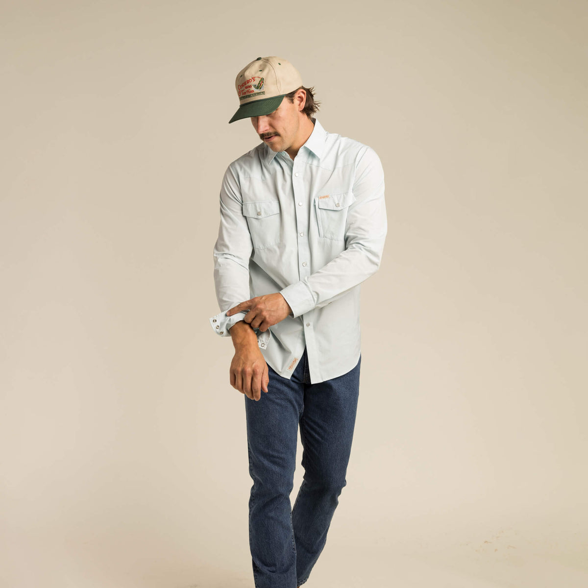 Confluence Tech Long Sleeve Shirt  - Matagorda Sky