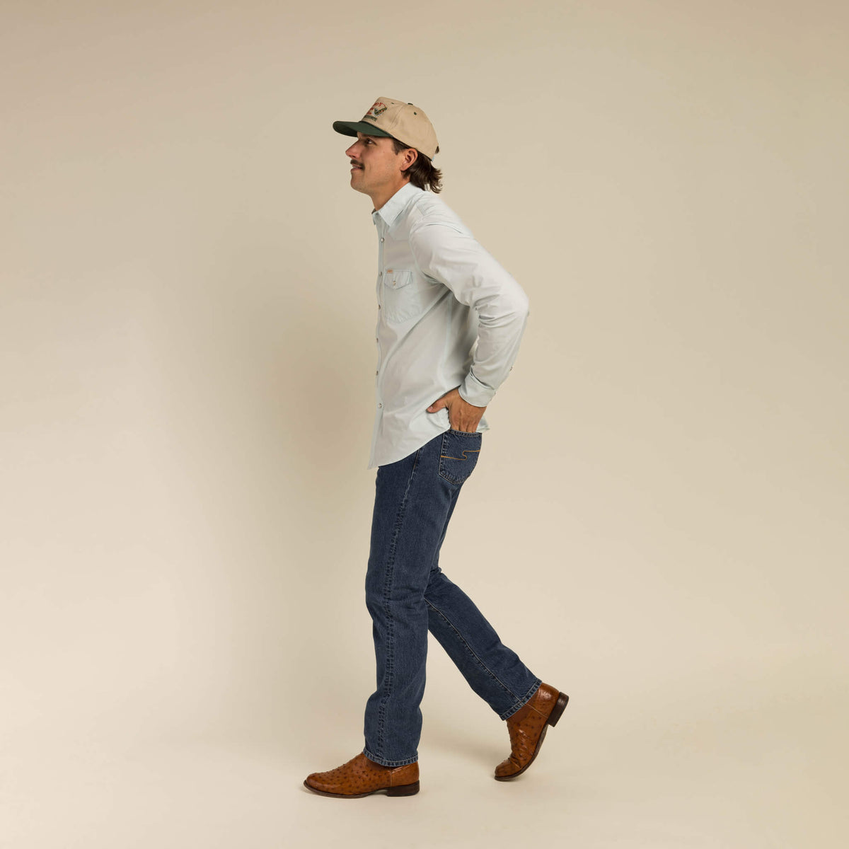 Confluence Tech Long Sleeve Shirt  - Matagorda Sky