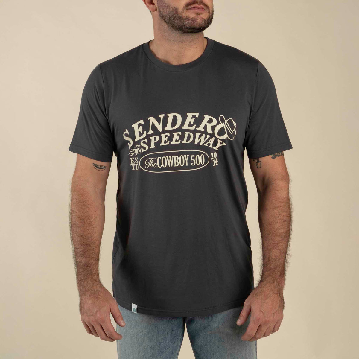 Sendero Speedway T-Shirt - Vintage Black
