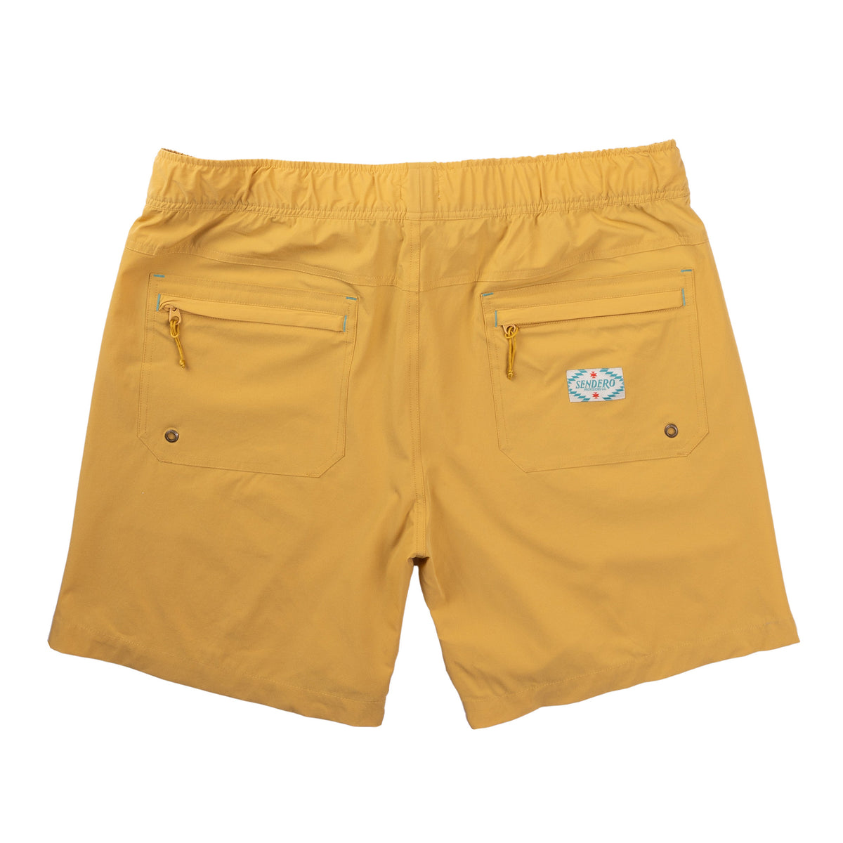 Bajada Hybrid Shorts - Mustard