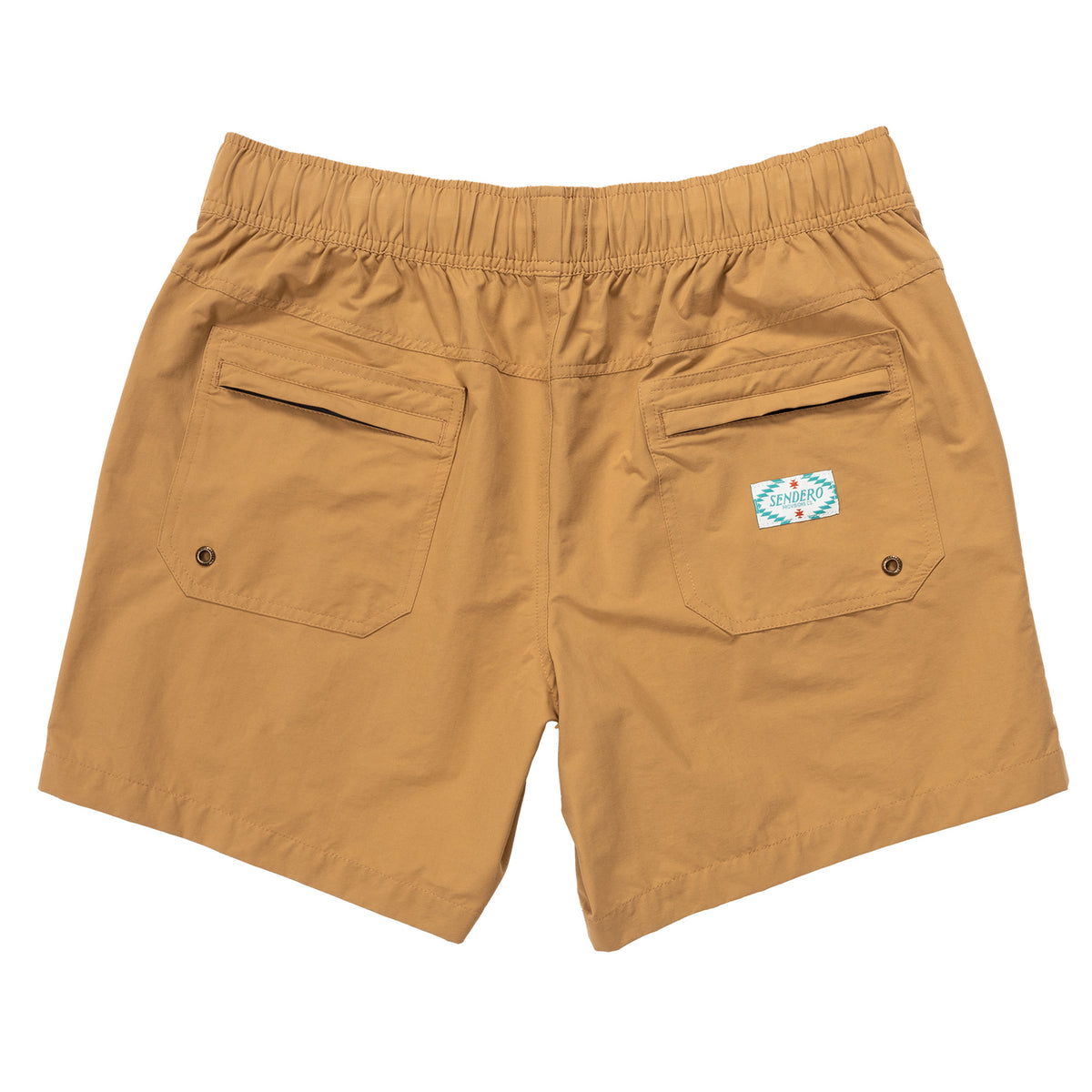 Bajada Hybrid Shorts - Desert Khaki