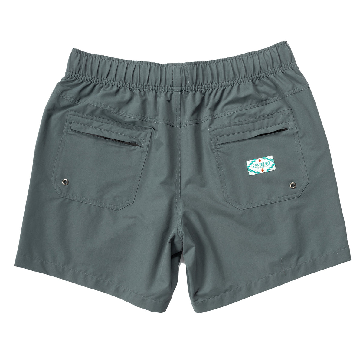 Bajada Hybrid Shorts - Slate