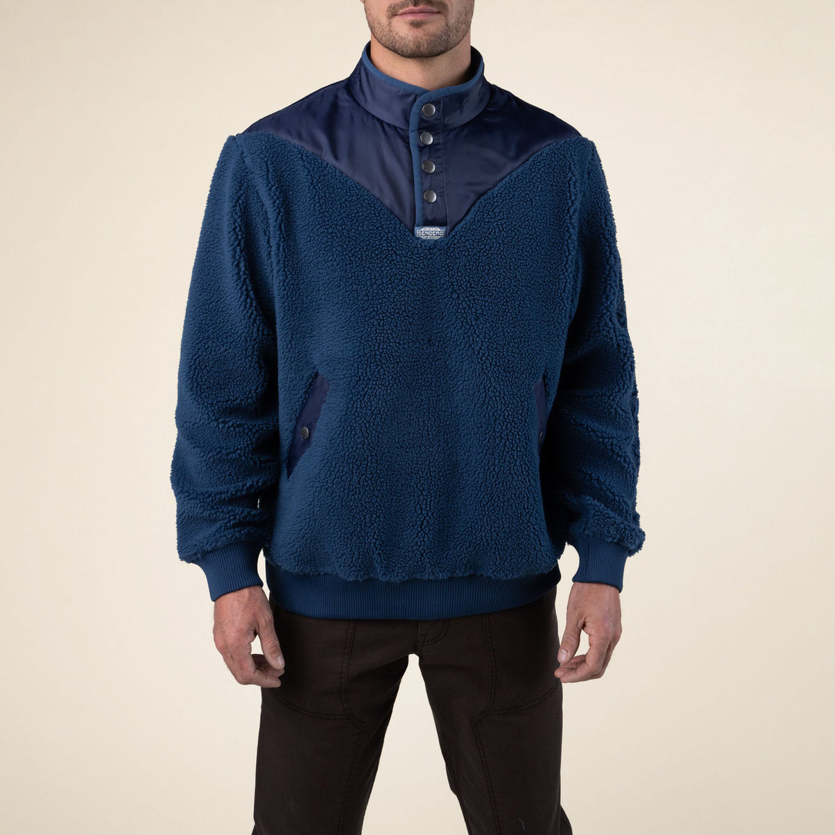 Bariloche Fleece Pullover - Navy