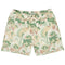 The Barton Elastic Boardshort - Alondra - Cream/Green