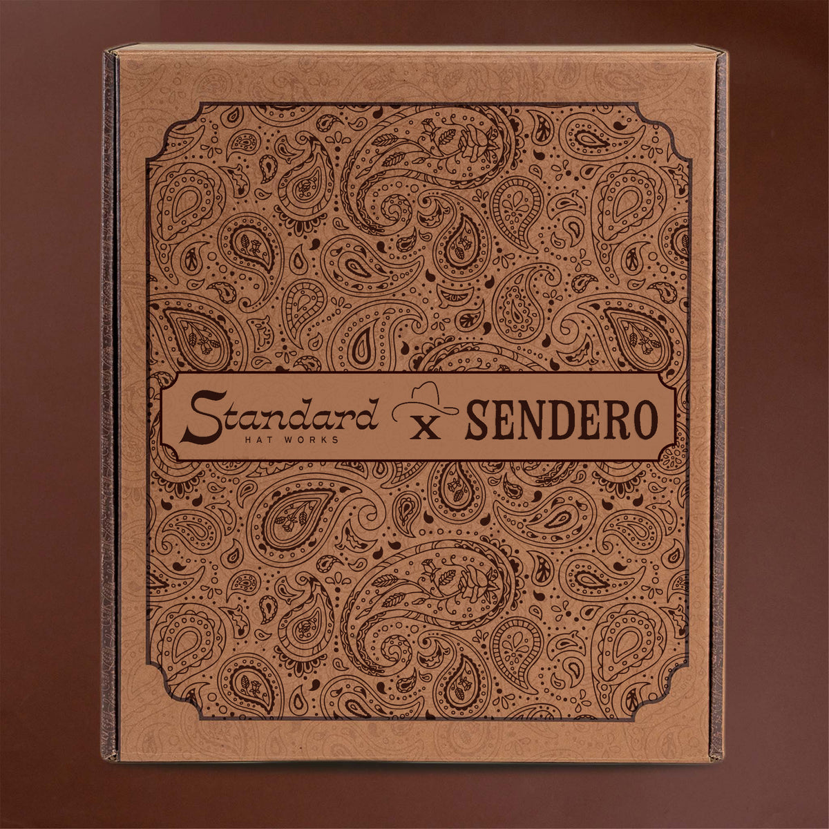 Sendero x Standard Hat Works Cattleman Straw Hat - White