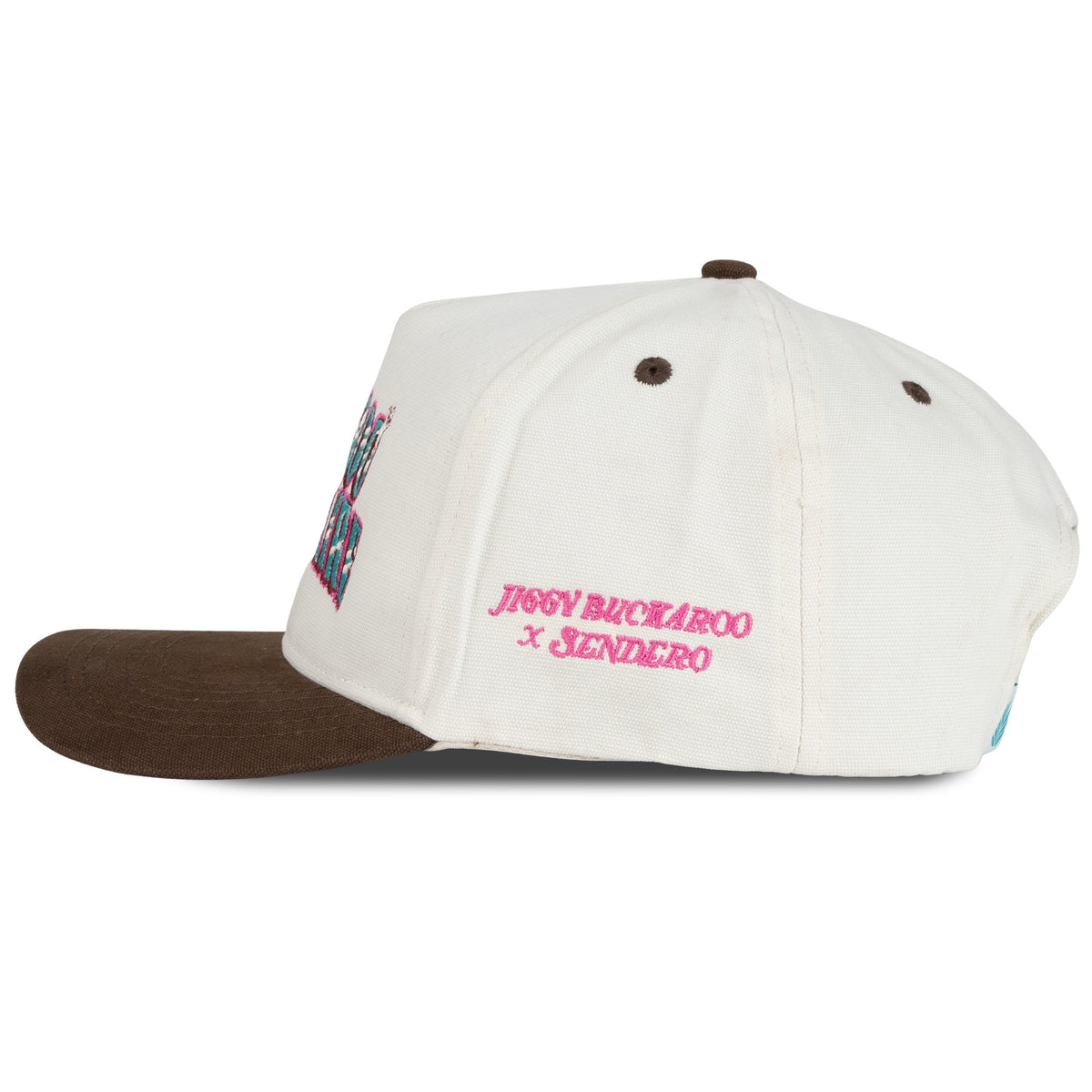 Jiggy Buckaroo X Sendero Hat - White/Brown