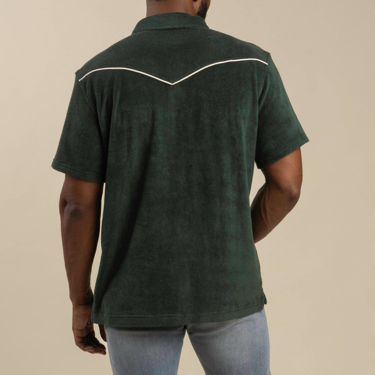 Cantina Terry Polo - Spruce Green