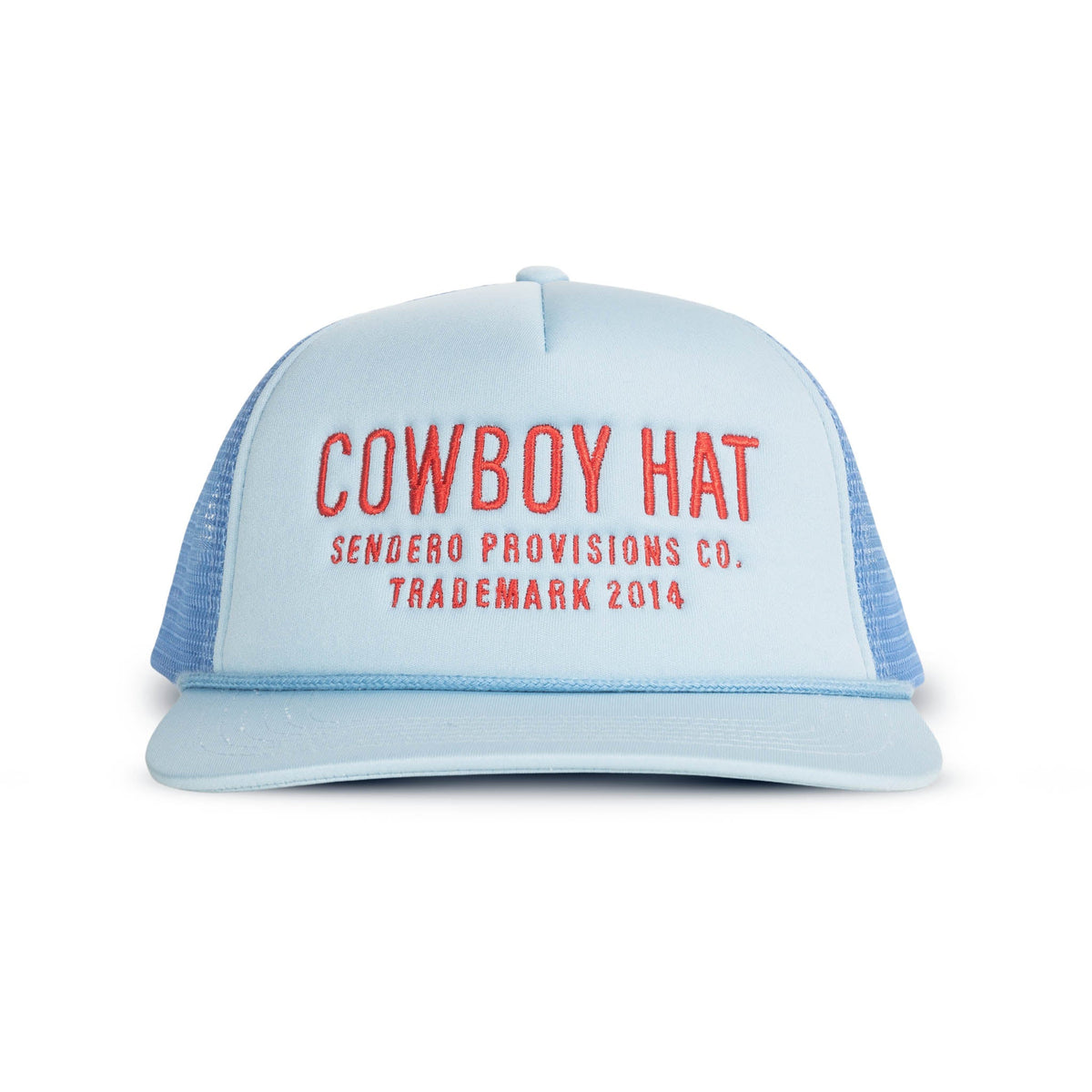 Cowboy Hat - Blue/Red