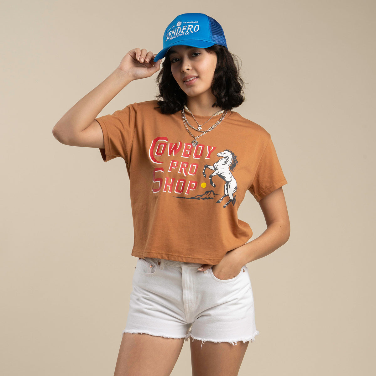Cowboy Pro Shop Boxy Tee