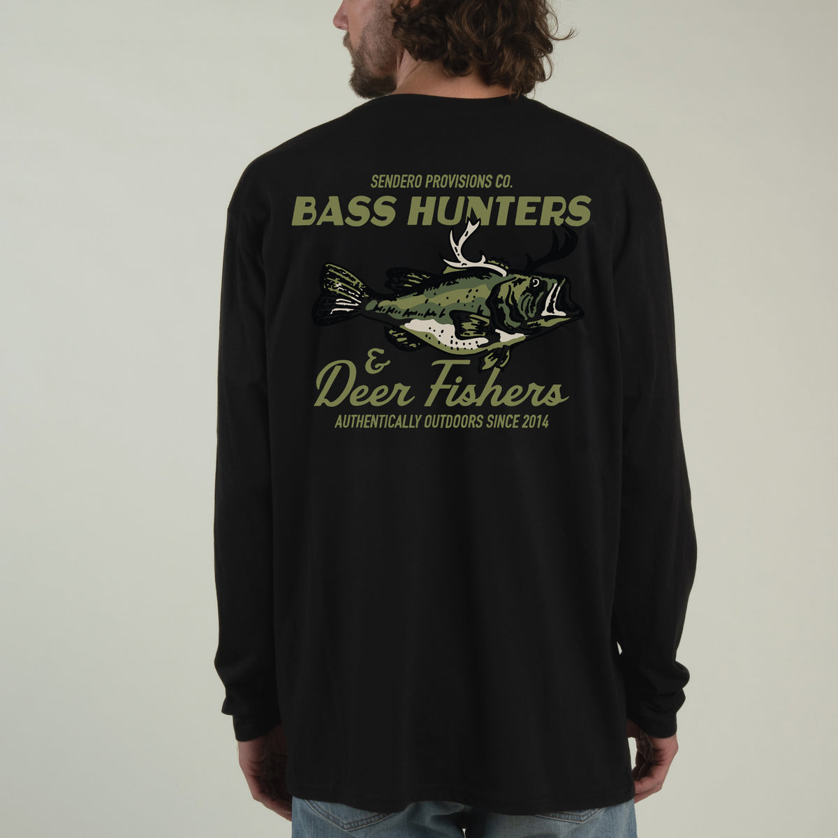 Deer Fishers Long Sleeve T-Shirt