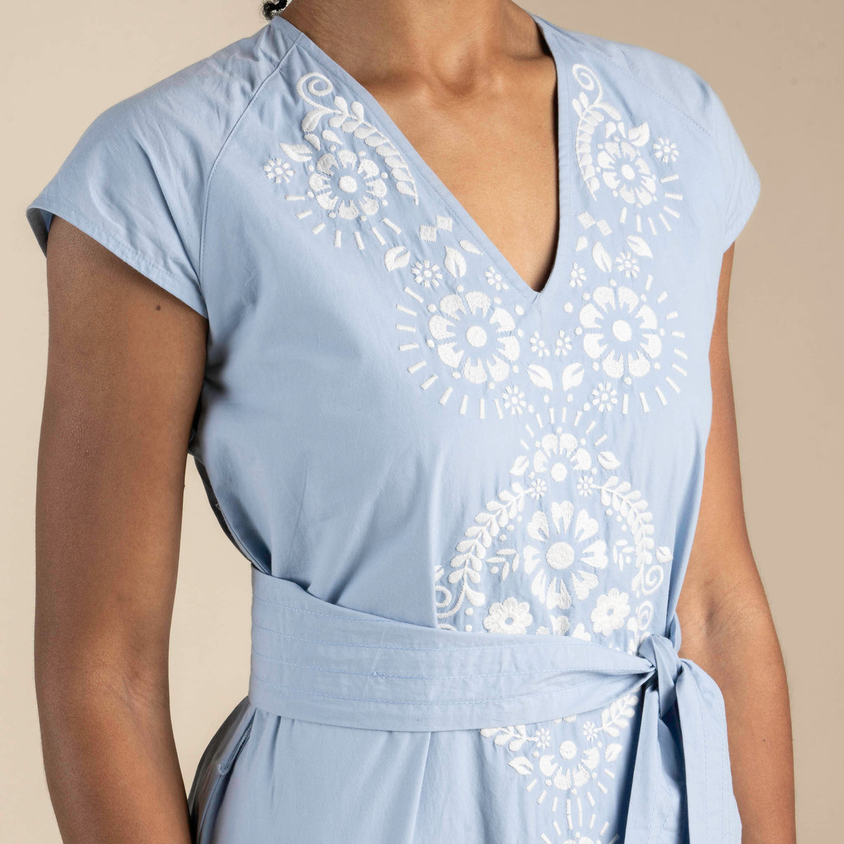 The Emilia Dress - Azure