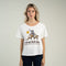 Armadillo Rodeo Basic Tee - Vintage White