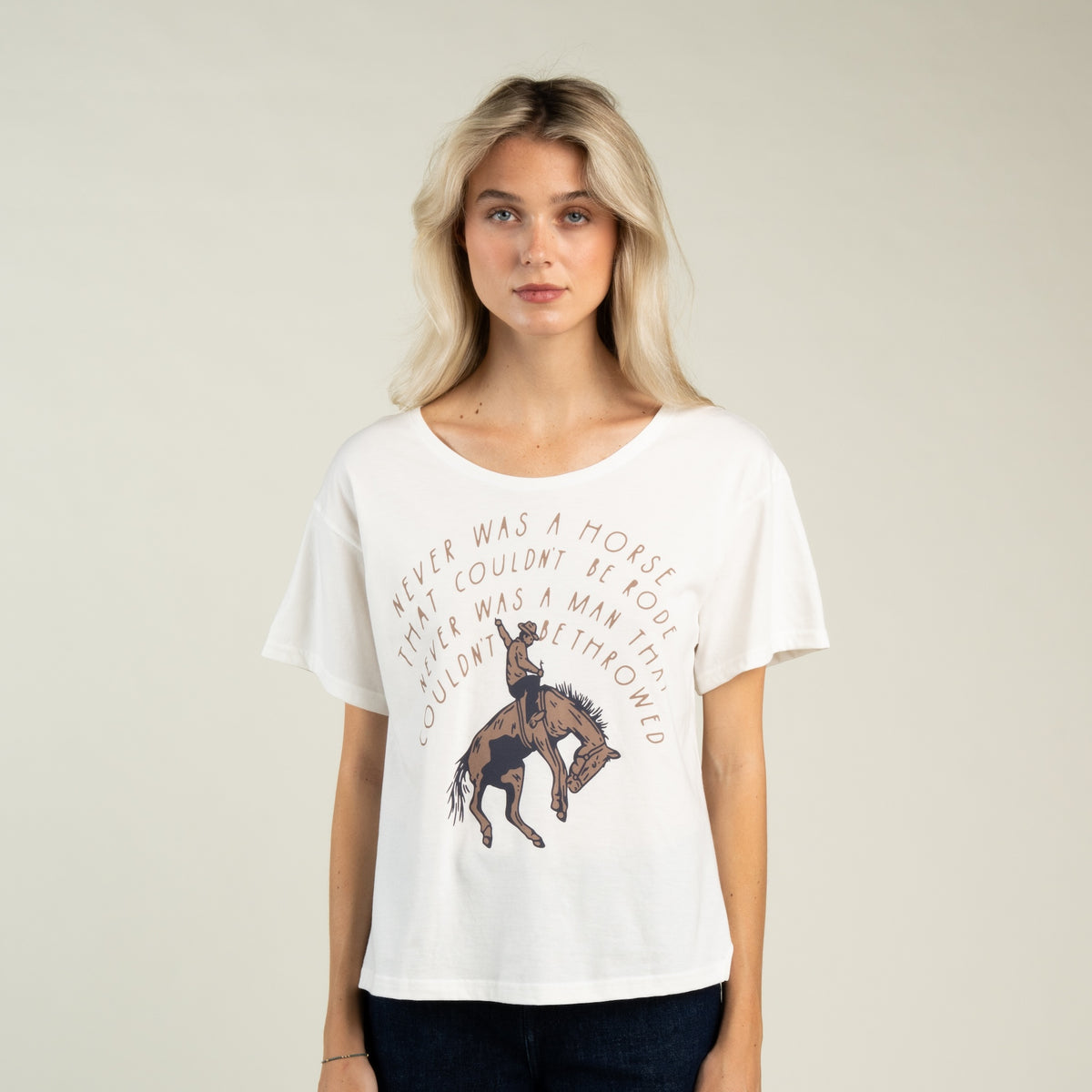 Never Was A Horse Basic Tee