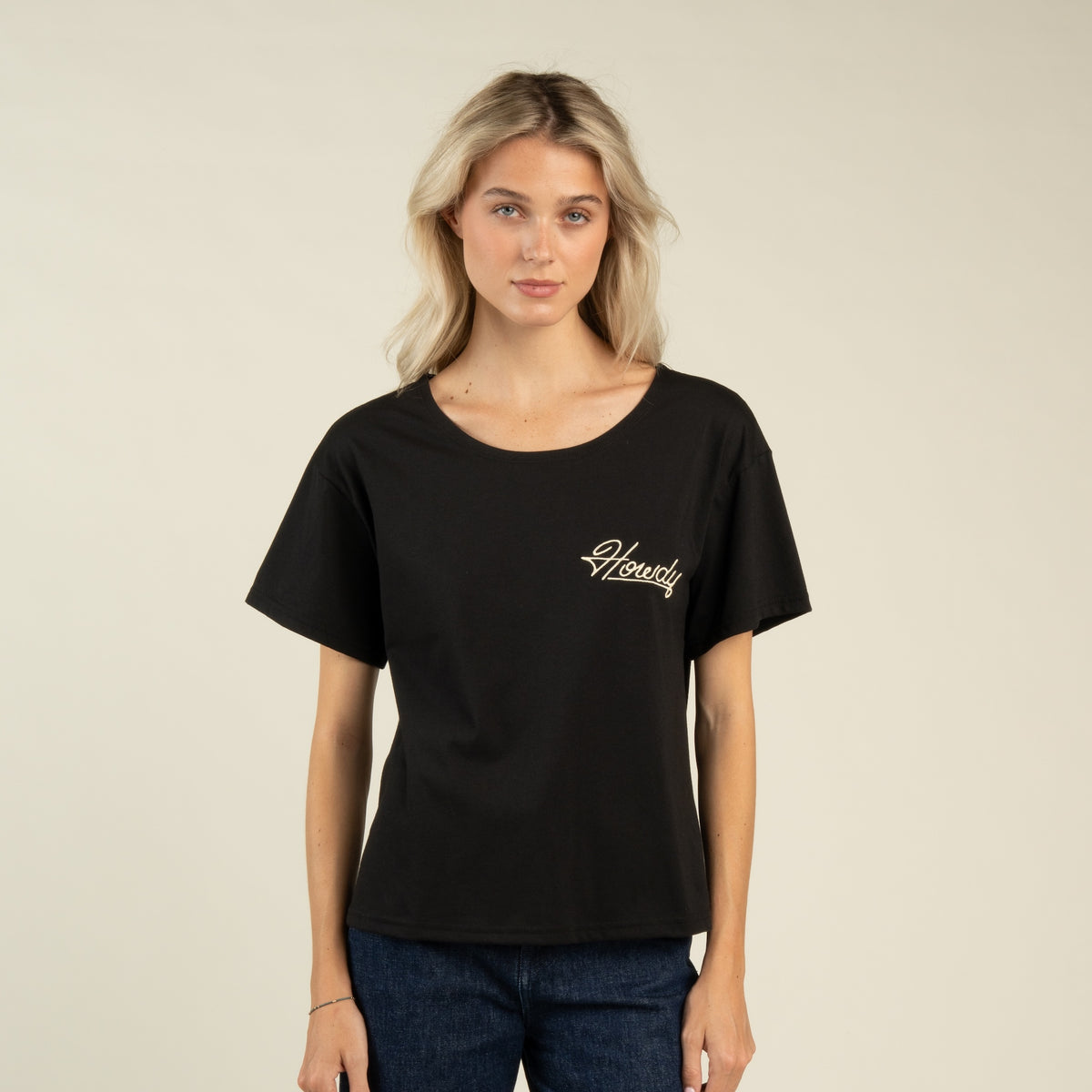 Howdy Basic Tee - Black