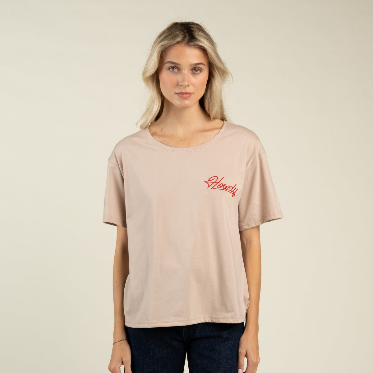 Howdy Basic Tee - Sand
